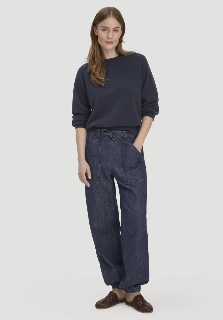 Jeans Soft Utillity aus Bio-Denim mit Kapok von hessnatur