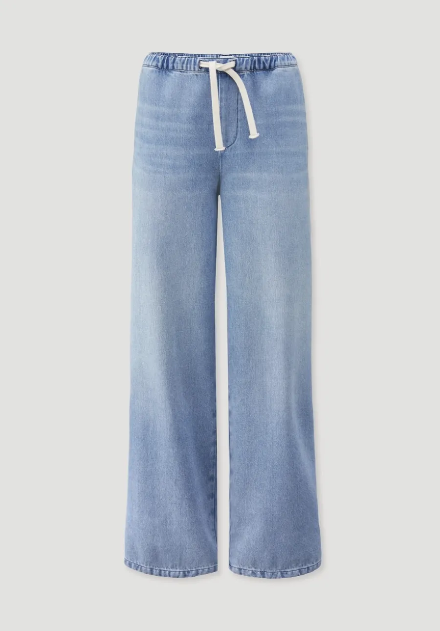 Jeans Wide Leg aus reinem Bio-Denim von hessnatur