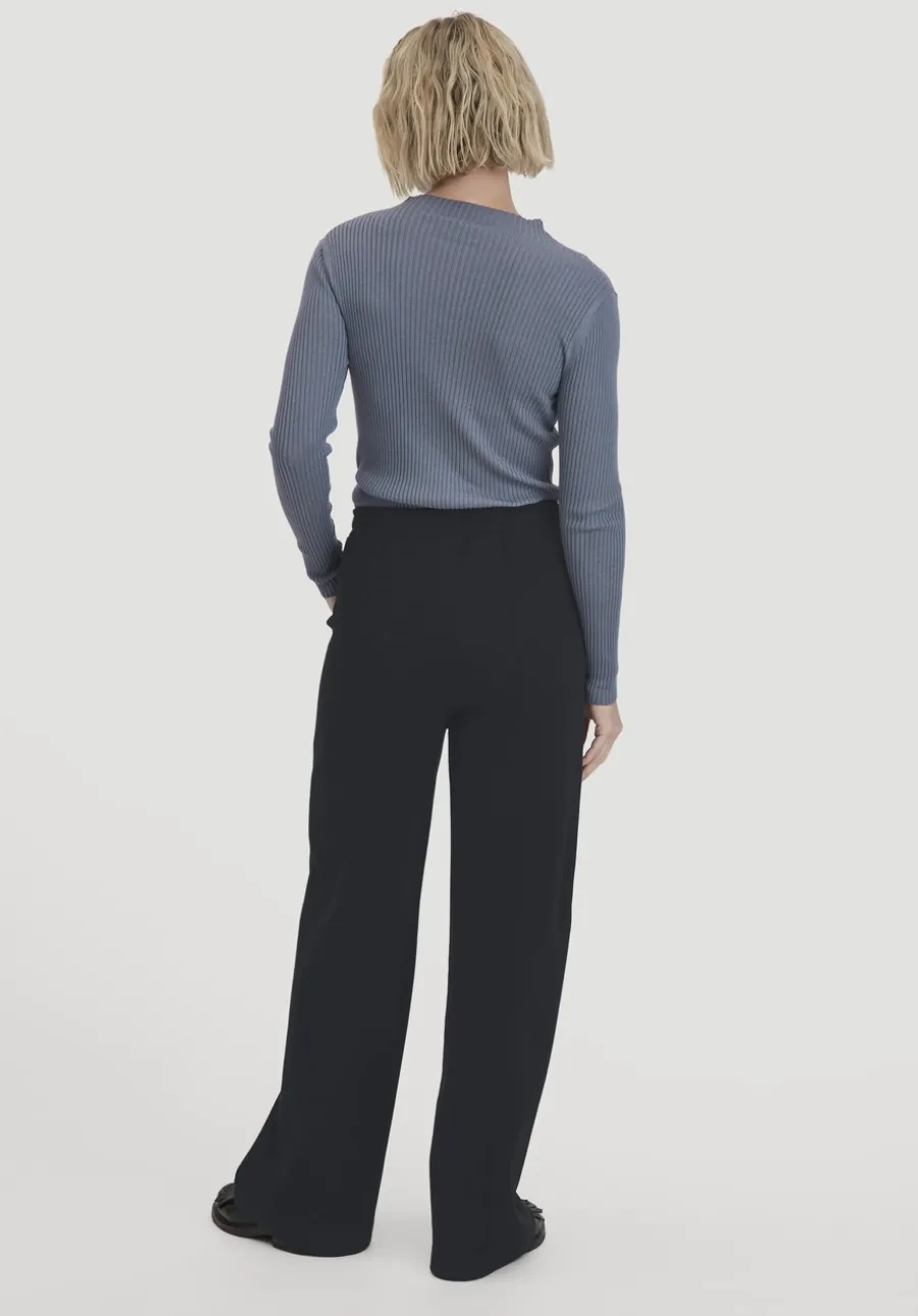 Jersey Hose Wide Leg Relaxed aus Bio-Baumwolle von hessnatur