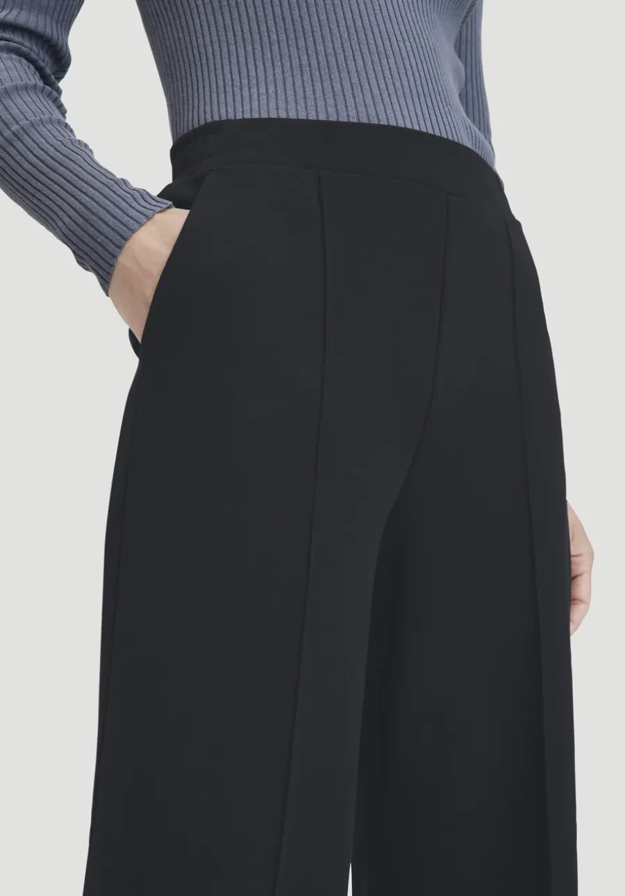 Jersey Hose Wide Leg Relaxed aus Bio-Baumwolle von hessnatur