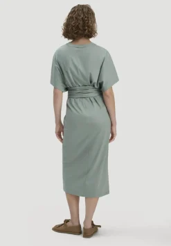 Jersey Kleid Midi Oversize aus reiner Bio-Baumwolle von hessnatur