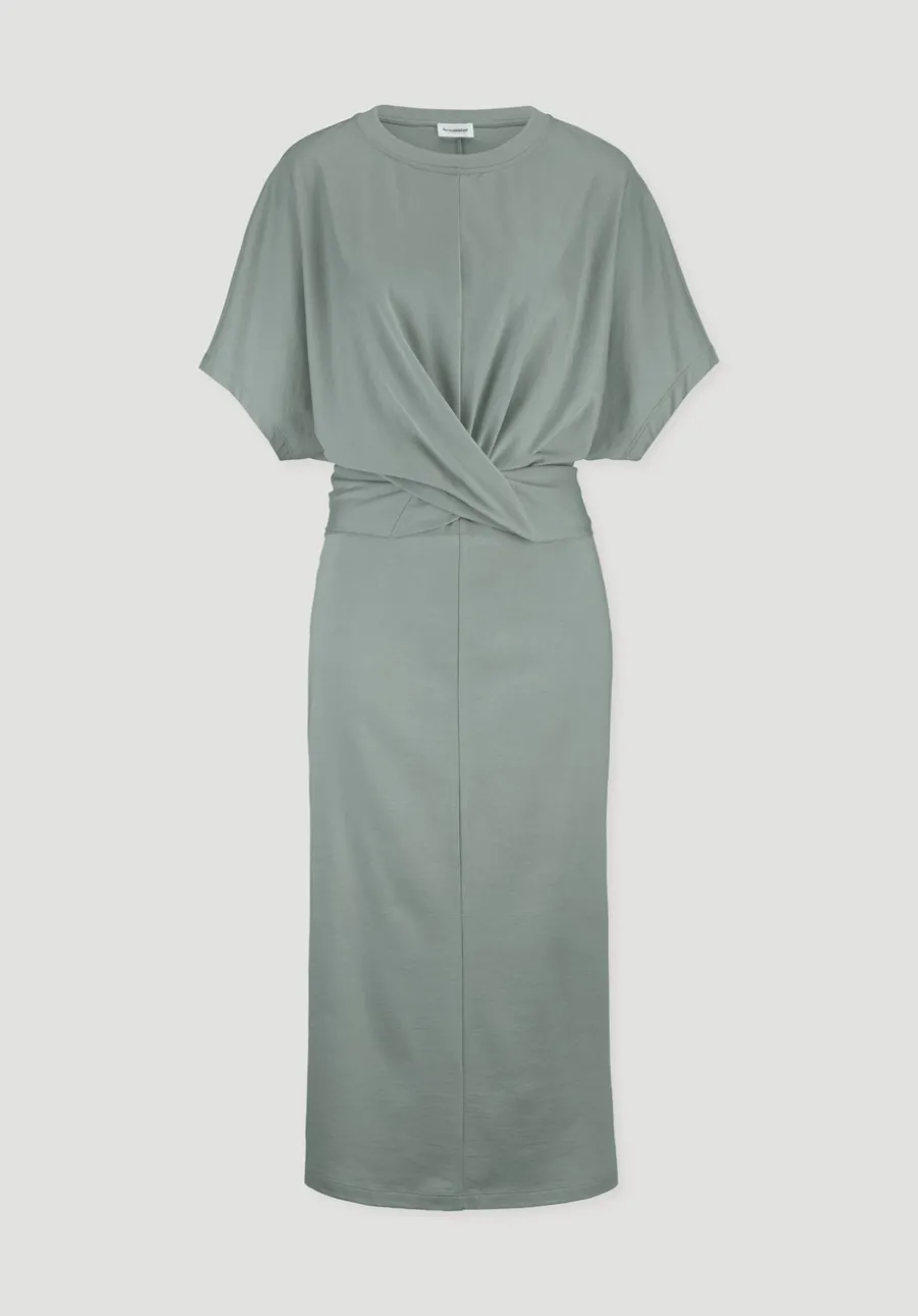 Jersey Kleid Midi Oversize aus reiner Bio-Baumwolle von hessnatur