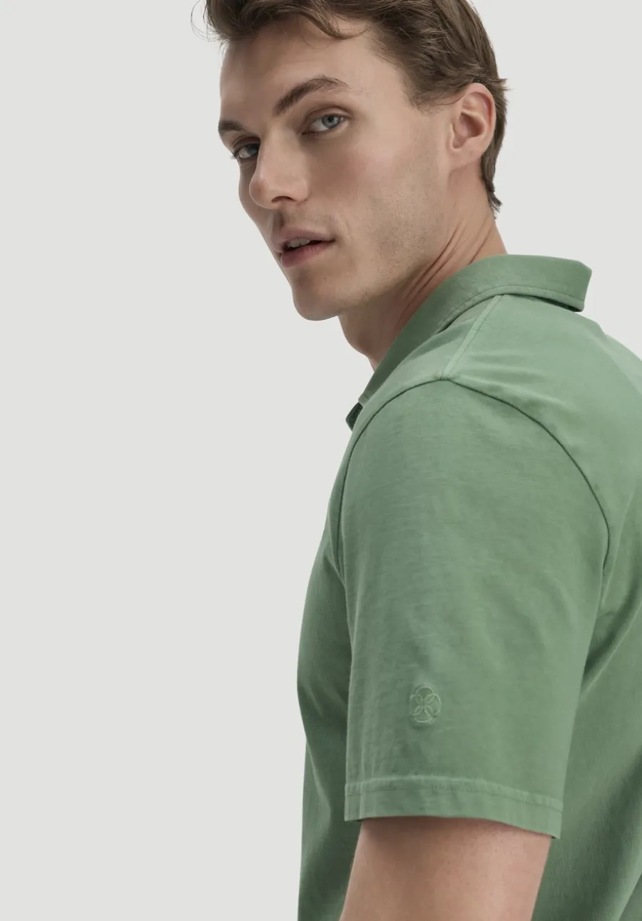 Jersey Polo Regular aus reiner Bio-Baumwolle von hessnatur