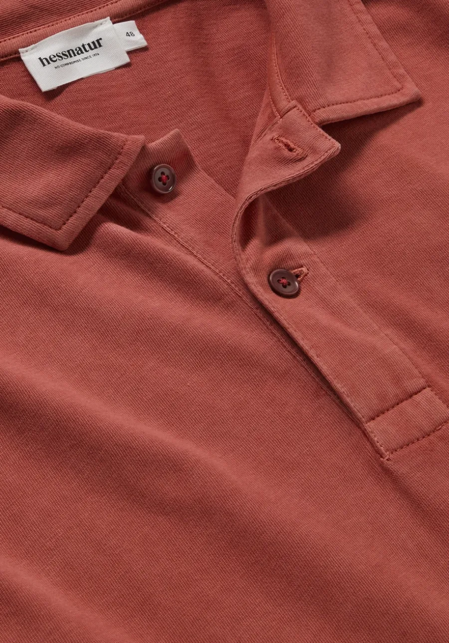 Jersey Polo Regular aus reiner Bio-Baumwolle von hessnatur