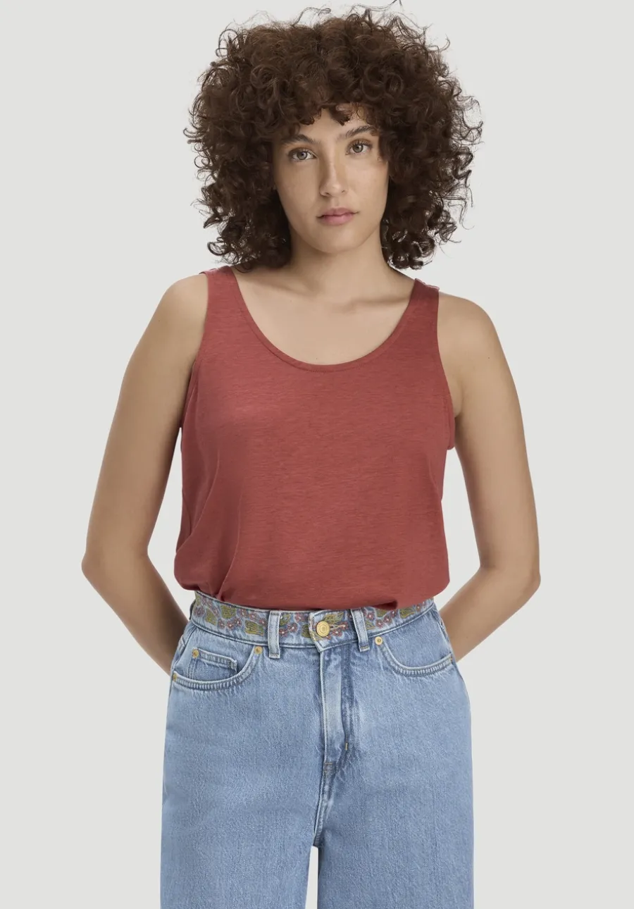 Jersey Top Relaxed aus TENCEL™ Lyocell mit Bio-Baumwolle von hessnatur