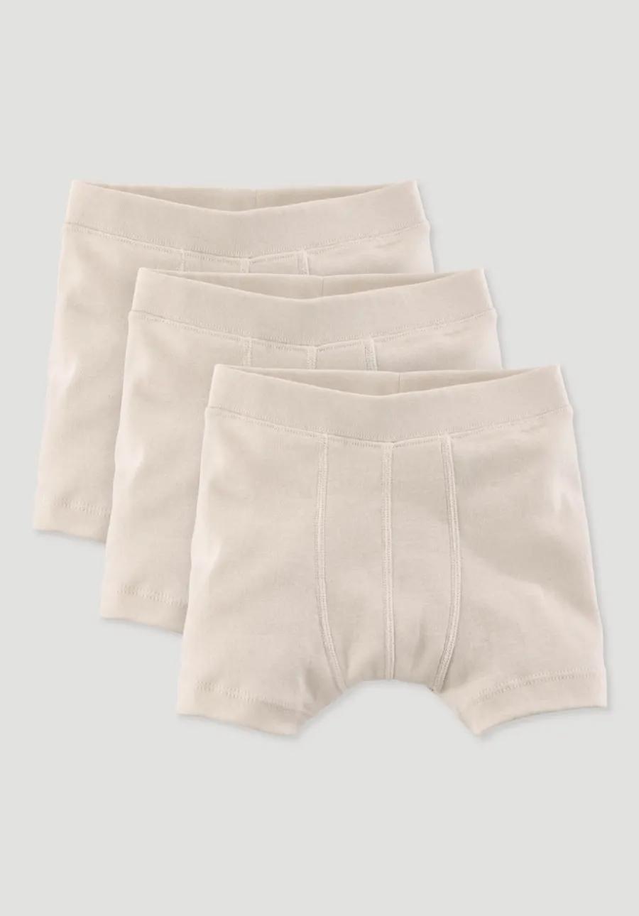 Jungen Pants Regular Cut im 3er-Pack aus reiner Bio-Baumwolle von hessnatur