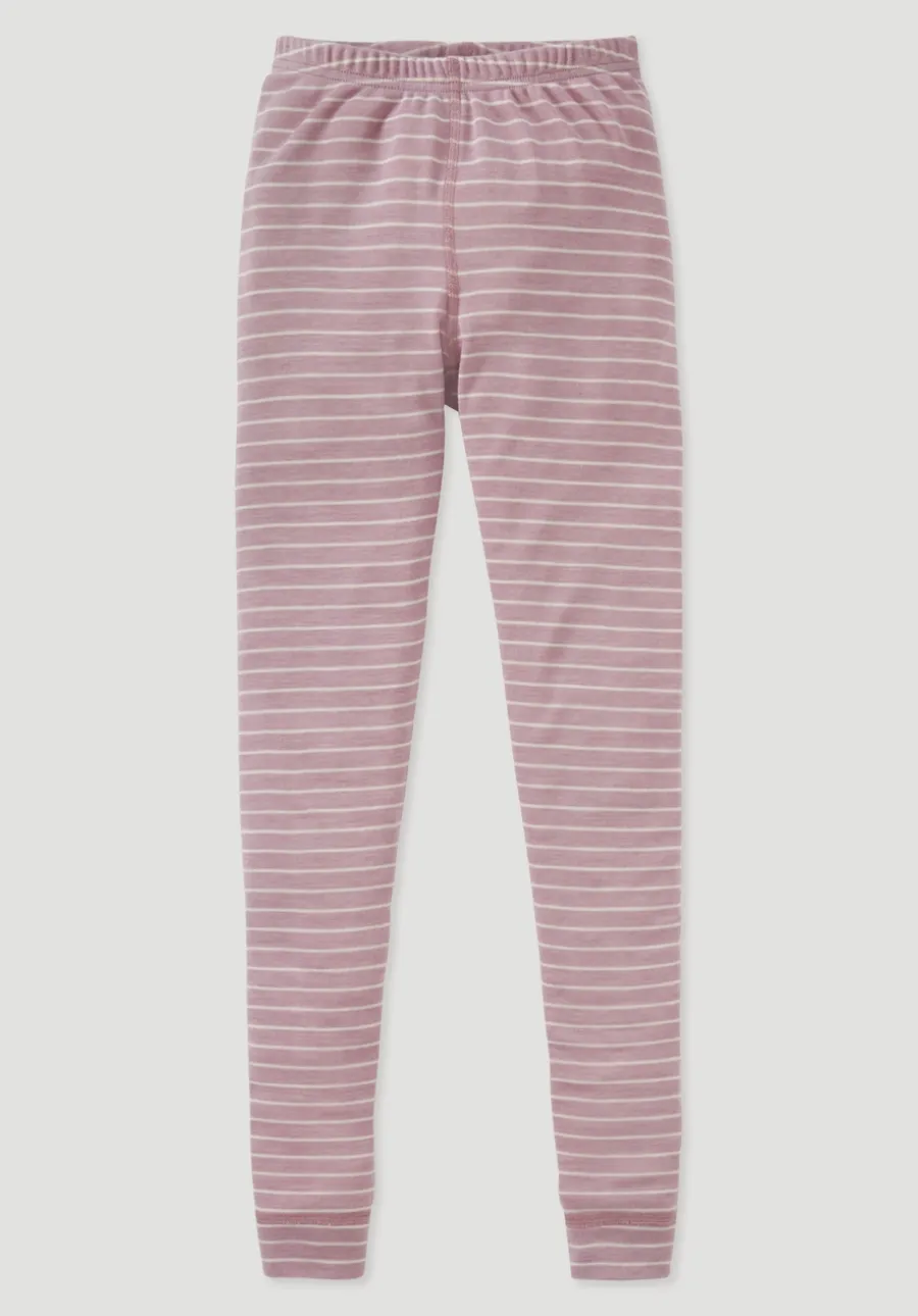 Lange Unterhose aus Bio-Merinowolle mit Seide von hessnatur