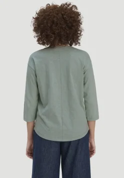 Light Slub Longsleeve Relaxed aus reiner Bio-Baumwolle von hessnatur