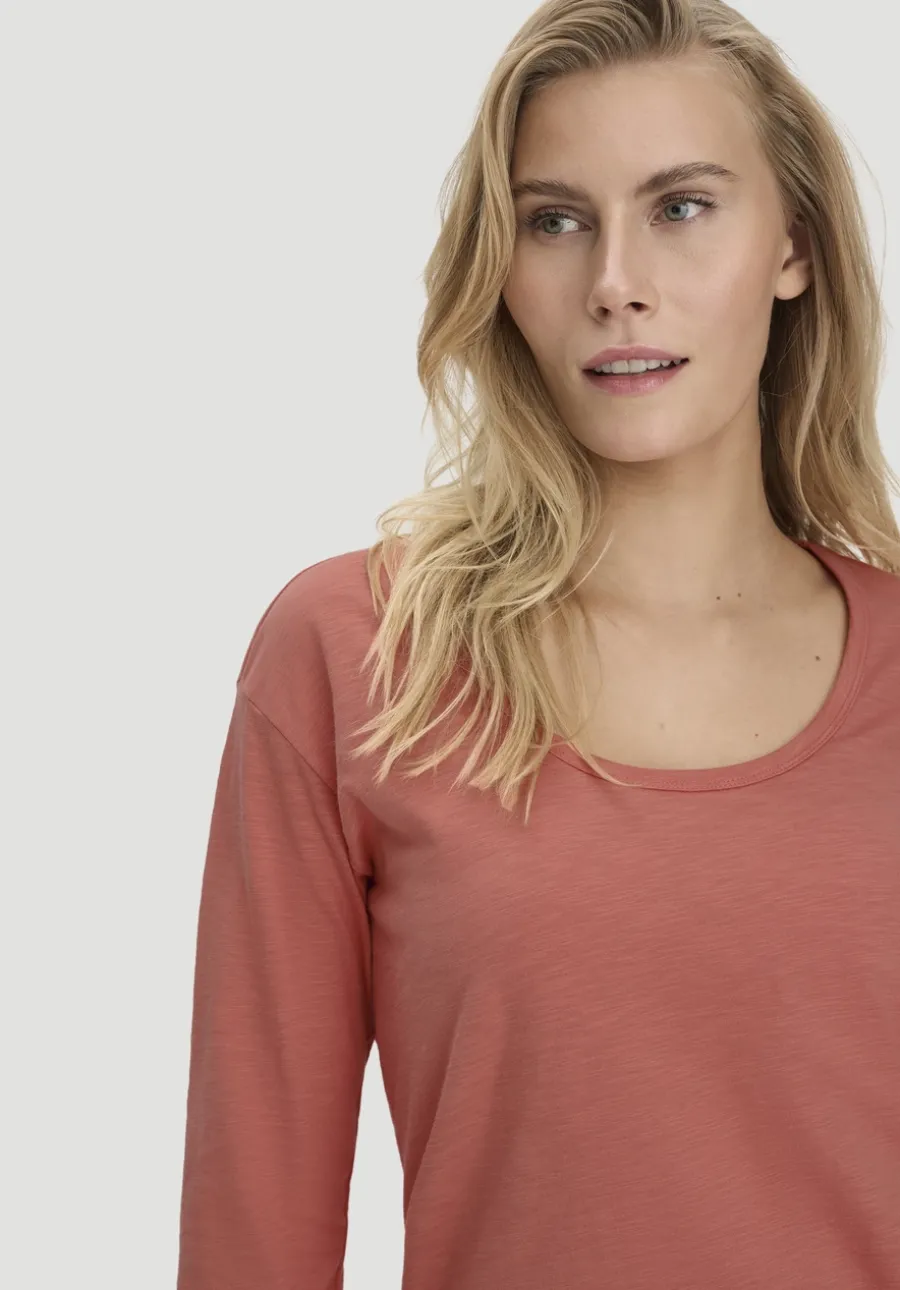 Light Slub Longsleeve Relaxed aus reiner Bio-Baumwolle von hessnatur