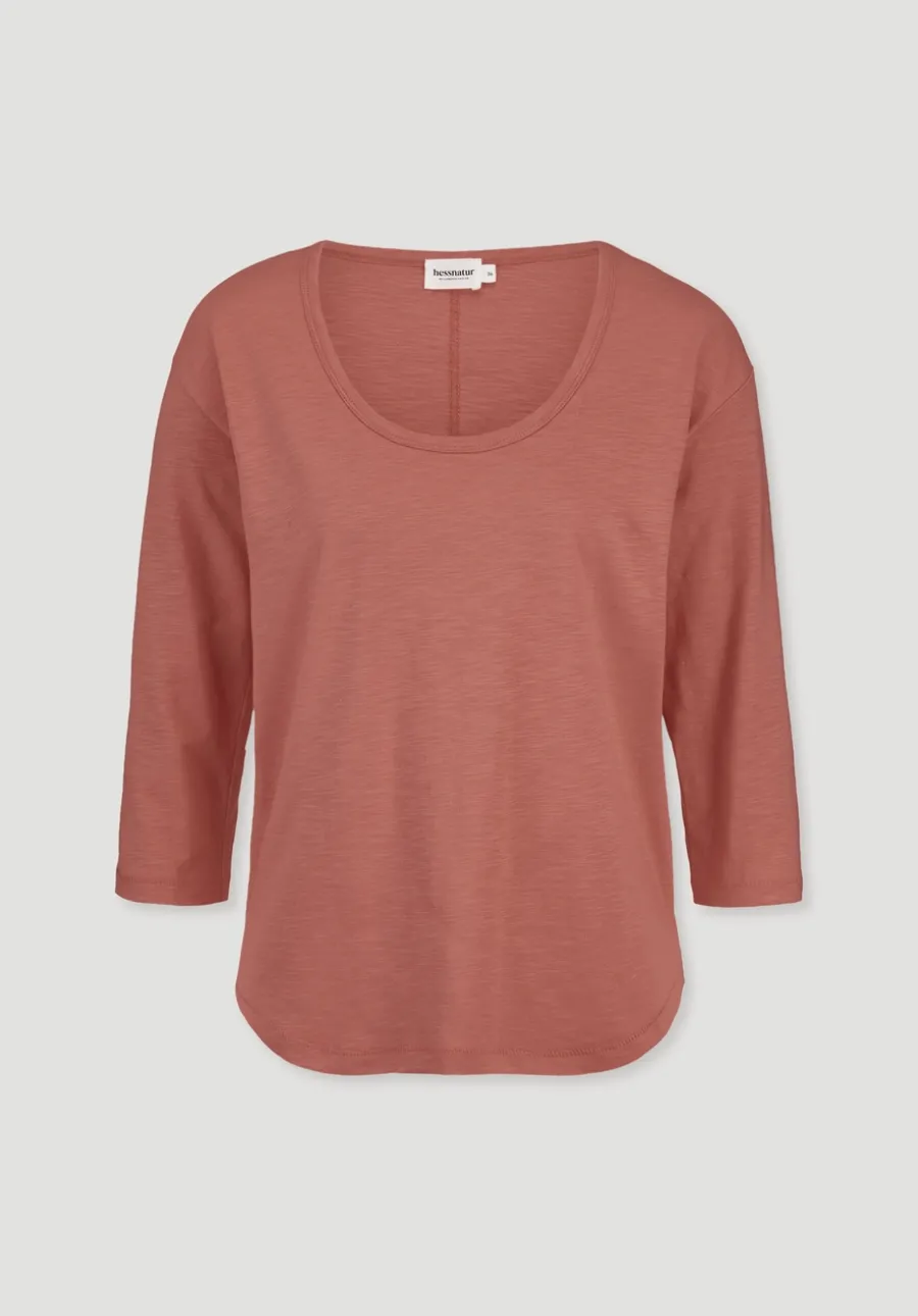Light Slub Longsleeve Relaxed aus reiner Bio-Baumwolle von hessnatur