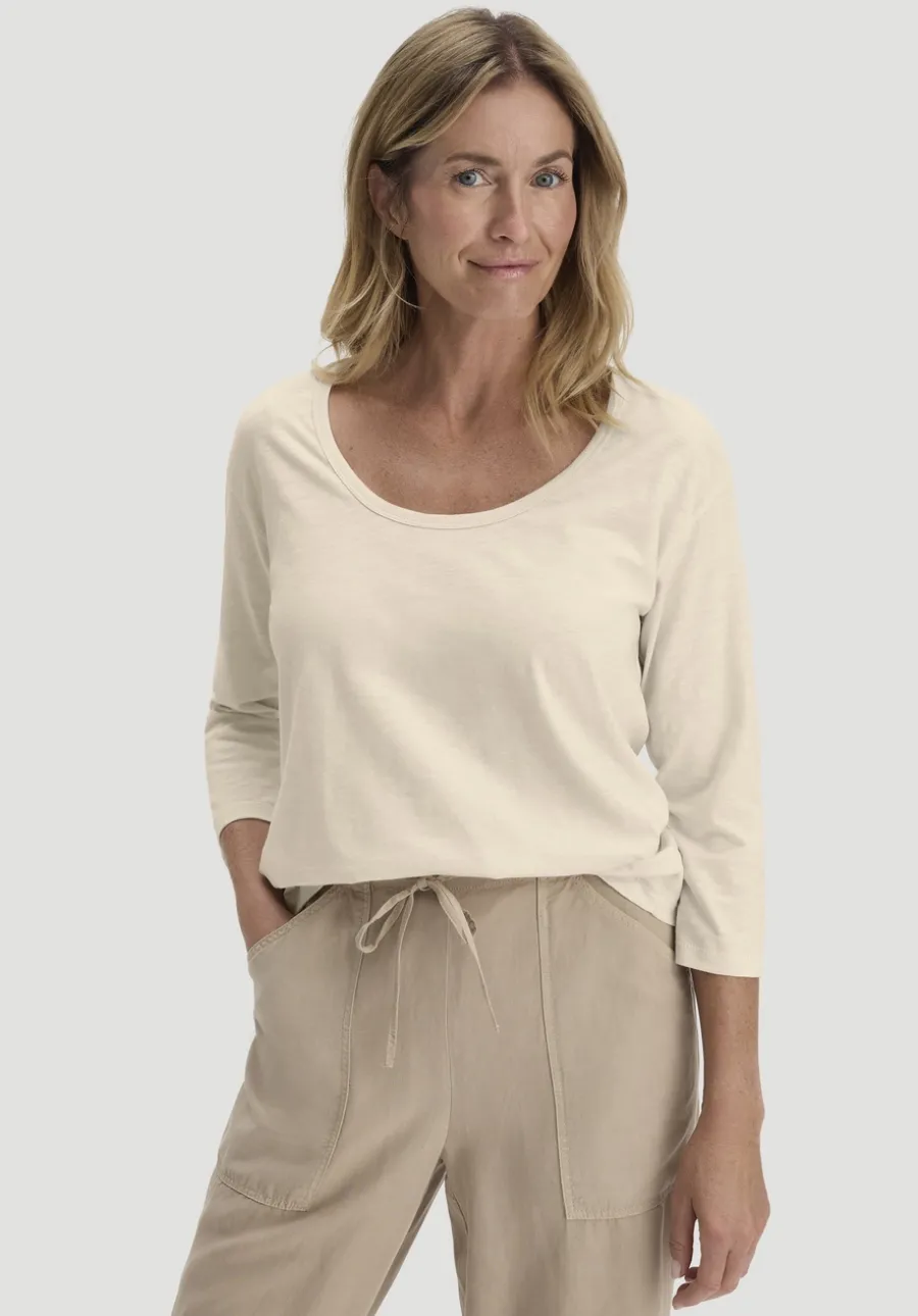 Light Slub Longsleeve Relaxed aus reiner Bio-Baumwolle von hessnatur