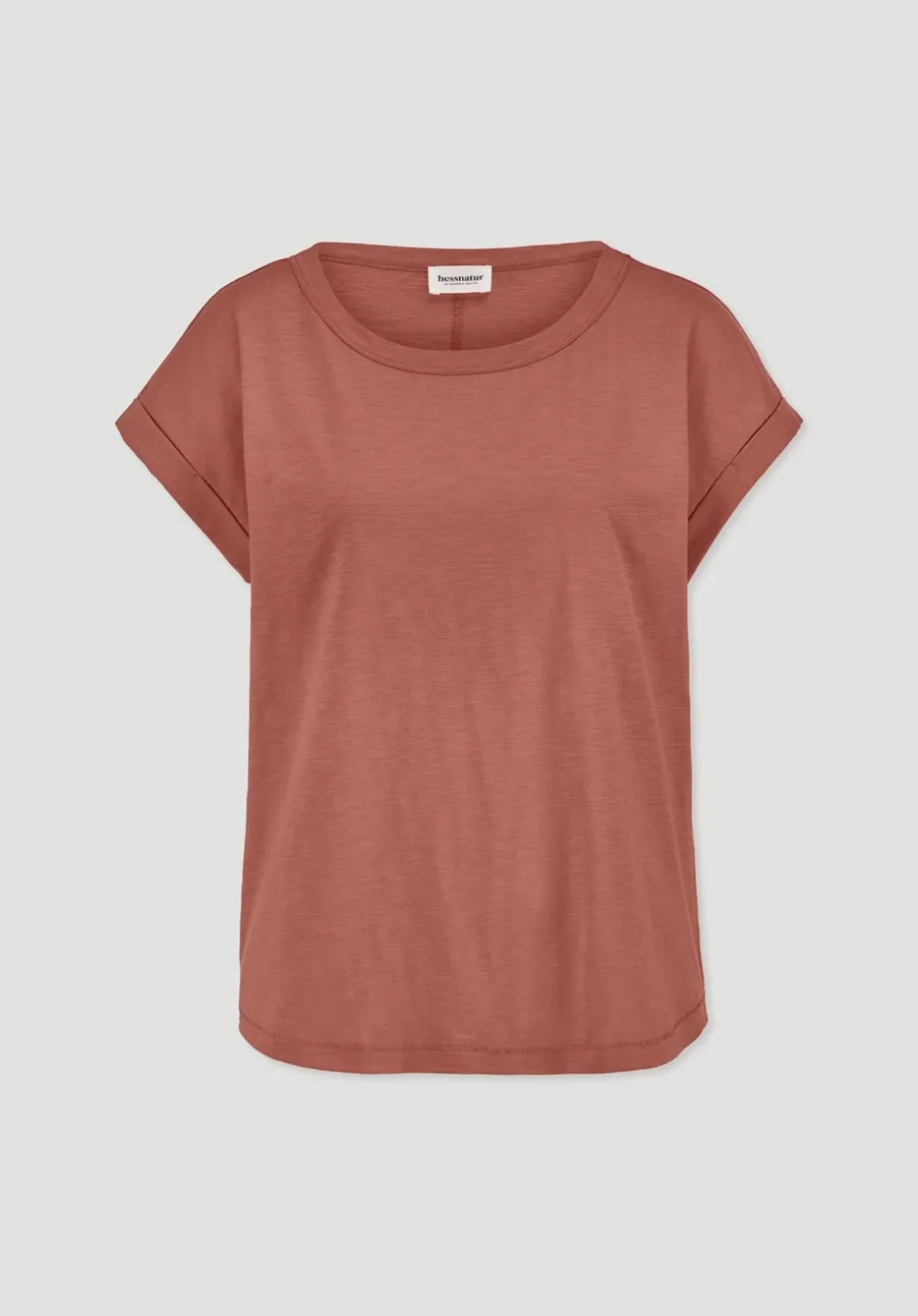 Light Slub T-Shirt Relaxed aus reiner Bio-Baumwolle von hessnatur