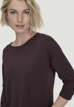 Longsleeve Oversize aus TENCEL™ Lyocell mit Bio-Baumwolle von hessnatur
