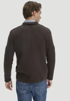 Milano Strick Jacke Regular aus Bio-Baumwolle mit Bio-Merinowolle von hessnatur