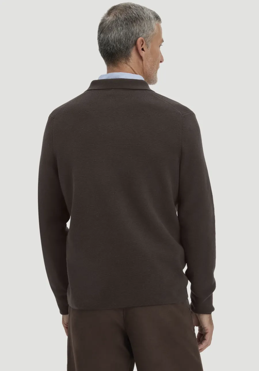 Milano Strick Polo Regular aus Bio-Baumwolle und Bio-Schurwolle von hessnatur