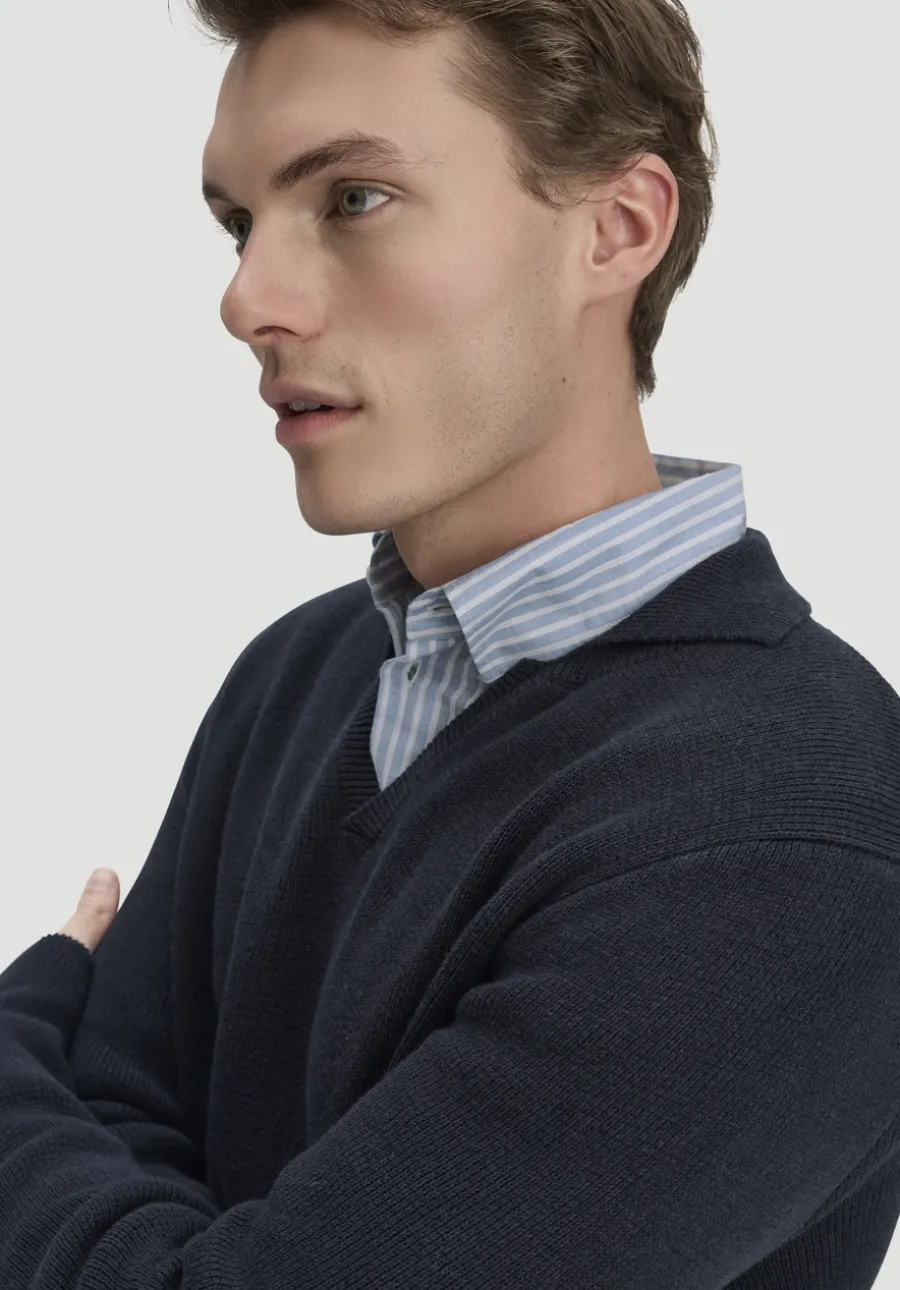 Milano Strick Polo Regular aus Leinen mit Bio-Baumwolle und LENZING™ ECOVERO™ Viskose von hessnatur