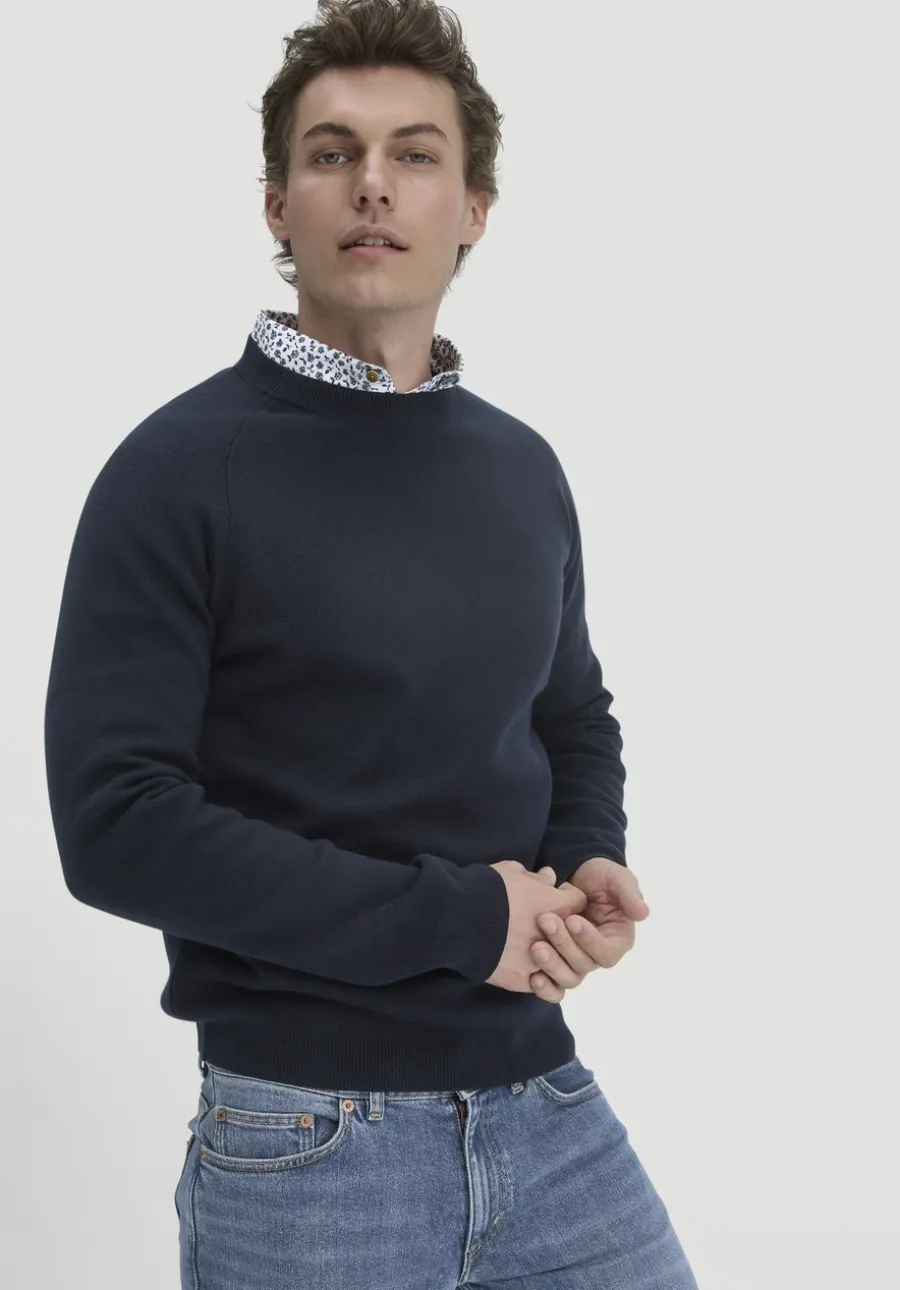 Milano Strick Pullover Regular aus Bio-Merinowolle und Bio-Baumwolle von hessnatur