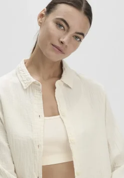Musselin Hemd Oversize PURE COMFORT aus reiner Bio-Baumwolle von hessnatur