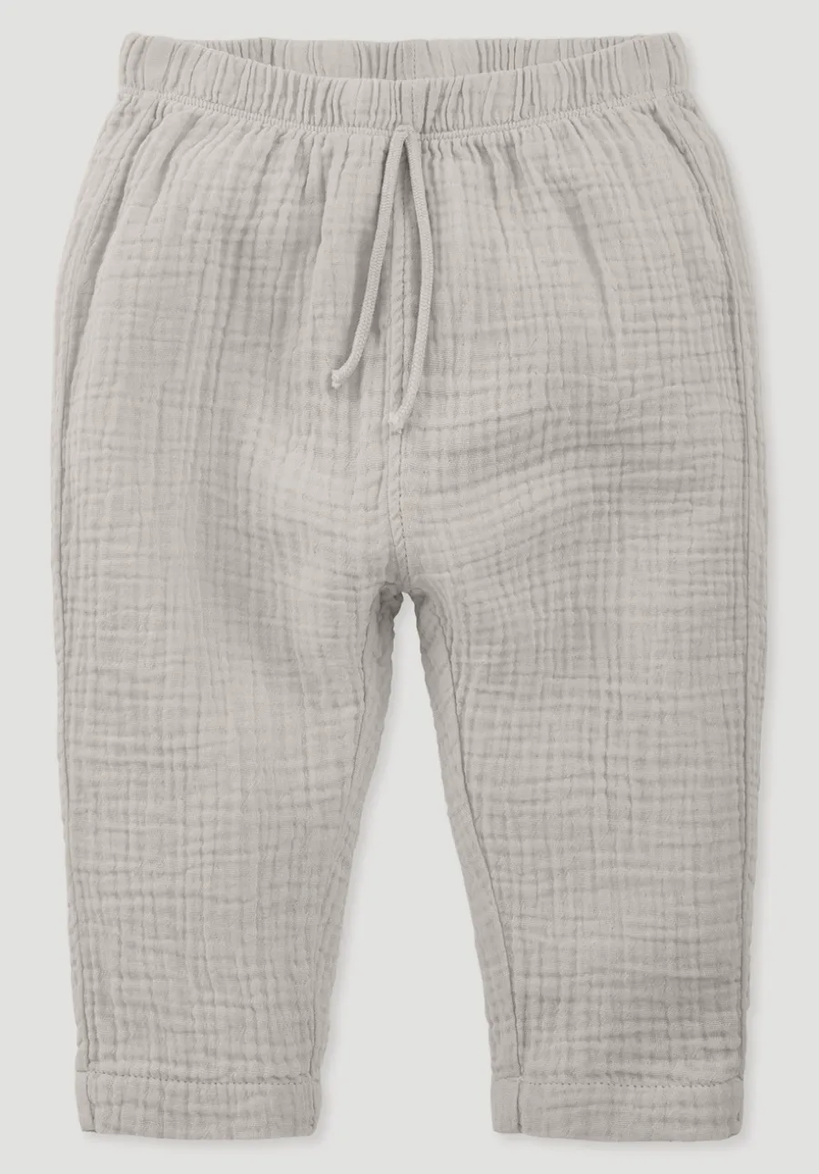 Musselin Hose aus reiner Bio-Baumwolle von hessnatur