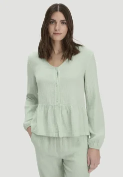 Musselin Pyjamabluse PURE COMFORT aus reiner Bio-Baumwolle von hessnatur