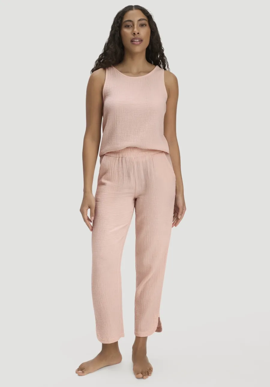 Musselin Schlafhose Regular PURE COMFORT aus reiner Bio-Baumwolle von hessnatur