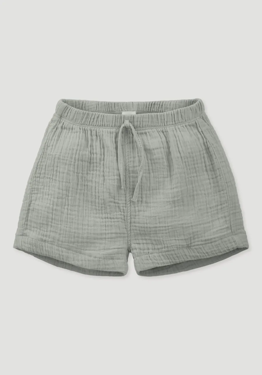 Musselin Shorts aus reiner Bio-Baumwolle von hessnatur