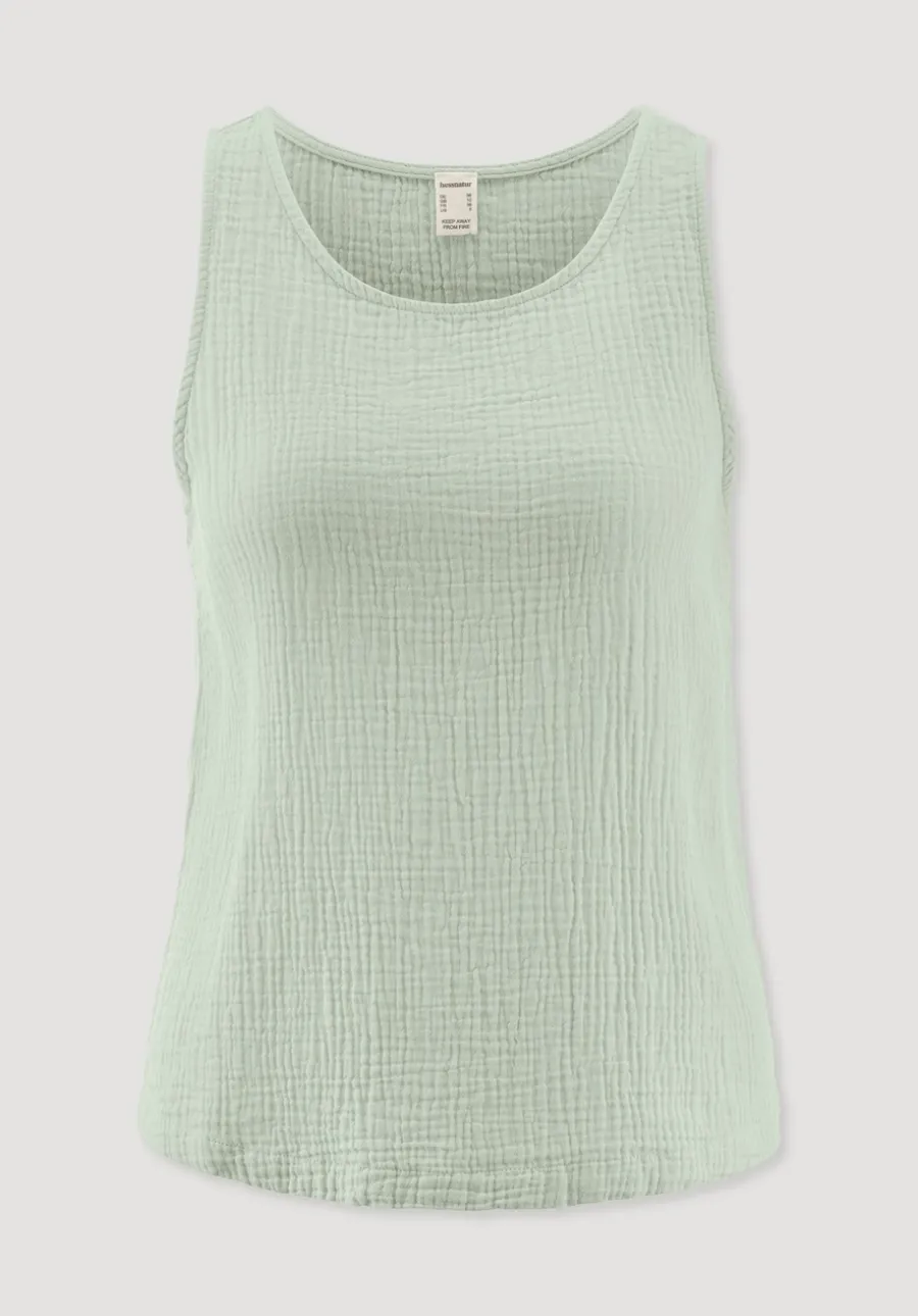 Musselin Top PURE COMFORT aus reiner Bio-Baumwolle von hessnatur
