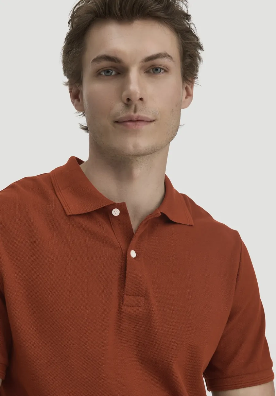 Piqué Polo Regular aus reiner Bio-Baumwolle von hessnatur
