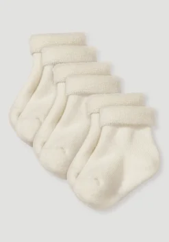 Plüsch Socke im 3er-Pack aus Bio-Baumwolle von hessnatur