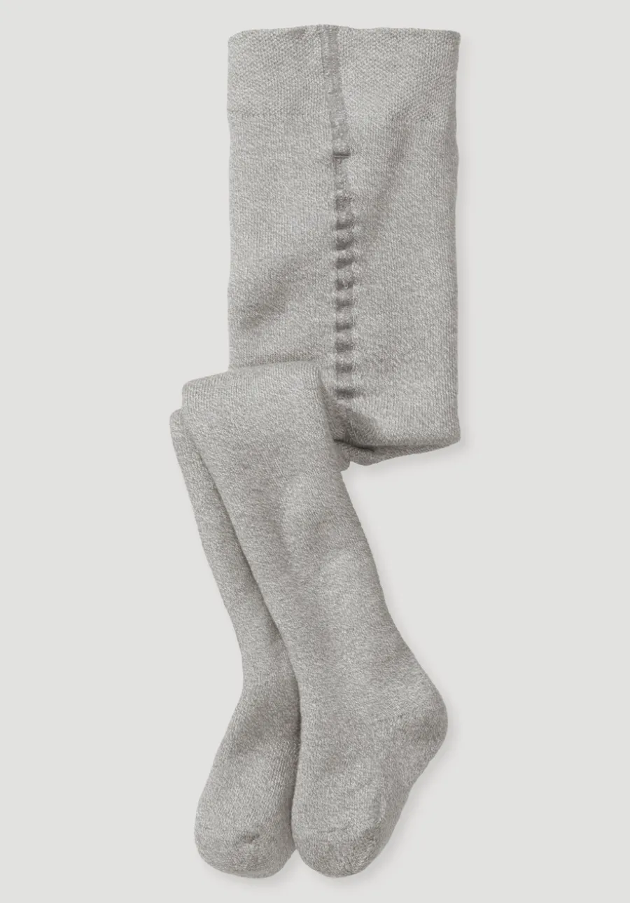 Plüsch Strumpfhose aus Bio-Baumwolle von hessnatur