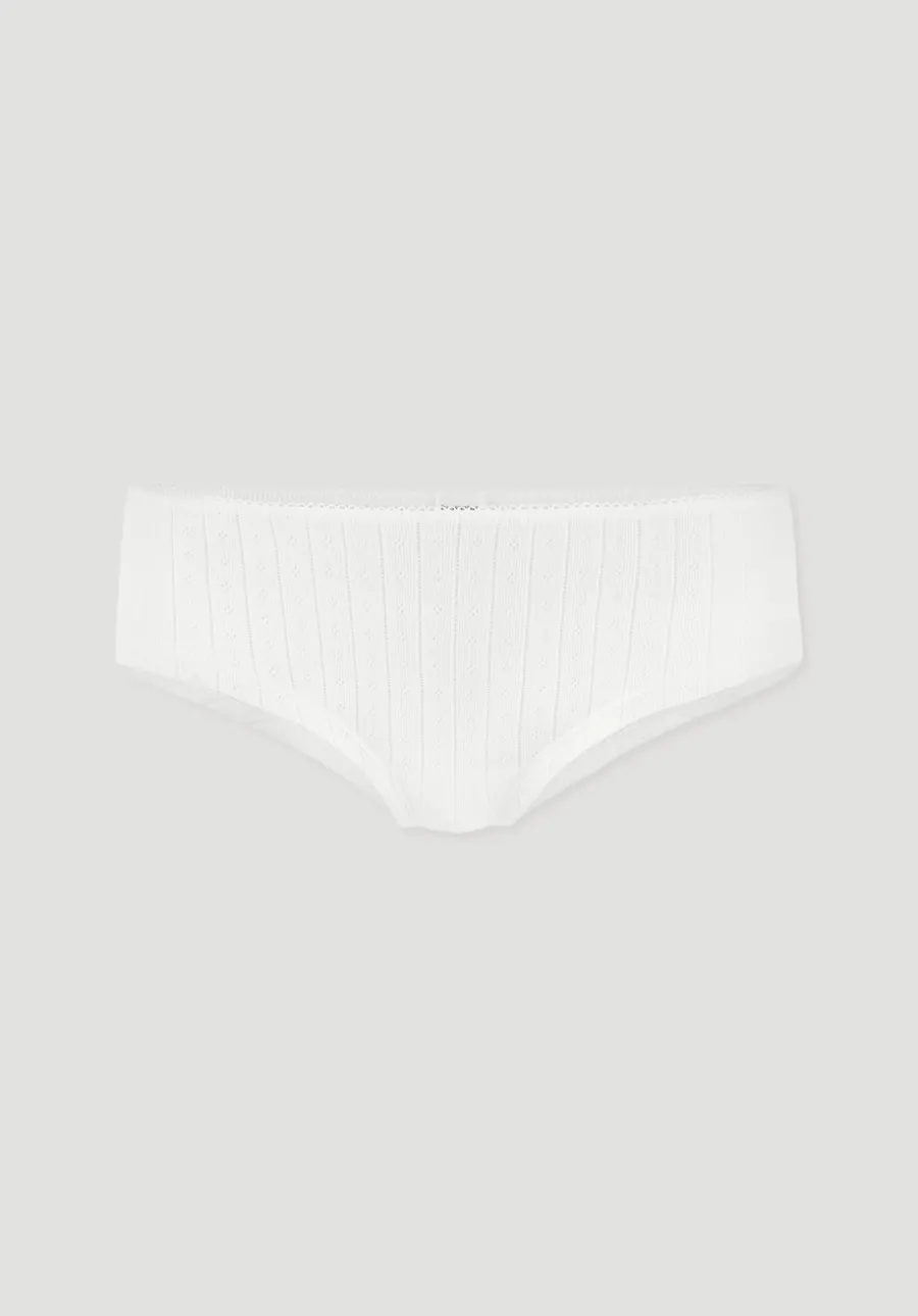 Pointelle Panty Regular Cut PURE COTTON aus reiner Bio-Baumwolle von hessnatur