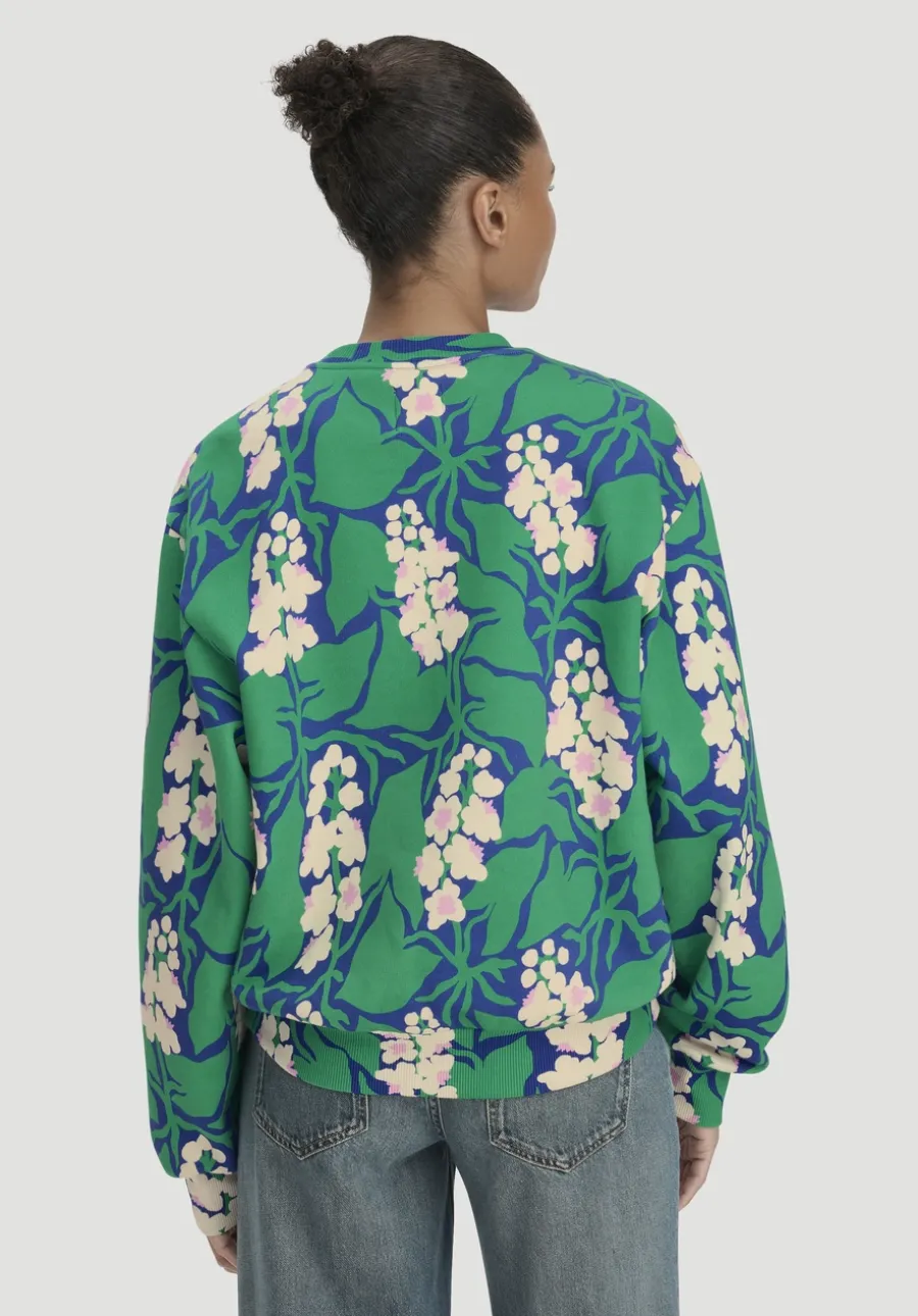 Print Sweatshirt Oversize LIV LEE aus reiner Bio-Baumwolle von hessnatur
