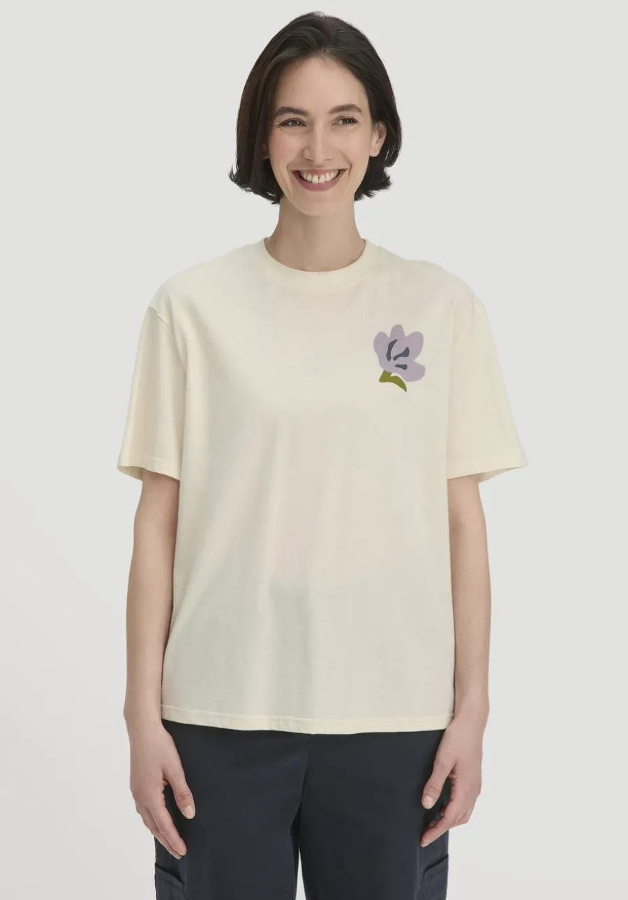 Print T-Shirt Oversize aus reiner Bio-Baumwolle von hessnatur
