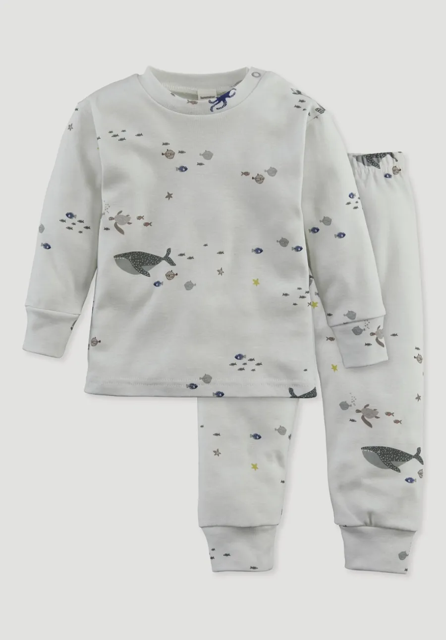 Pyjama aus reiner Bio-Baumwolle von hessnatur