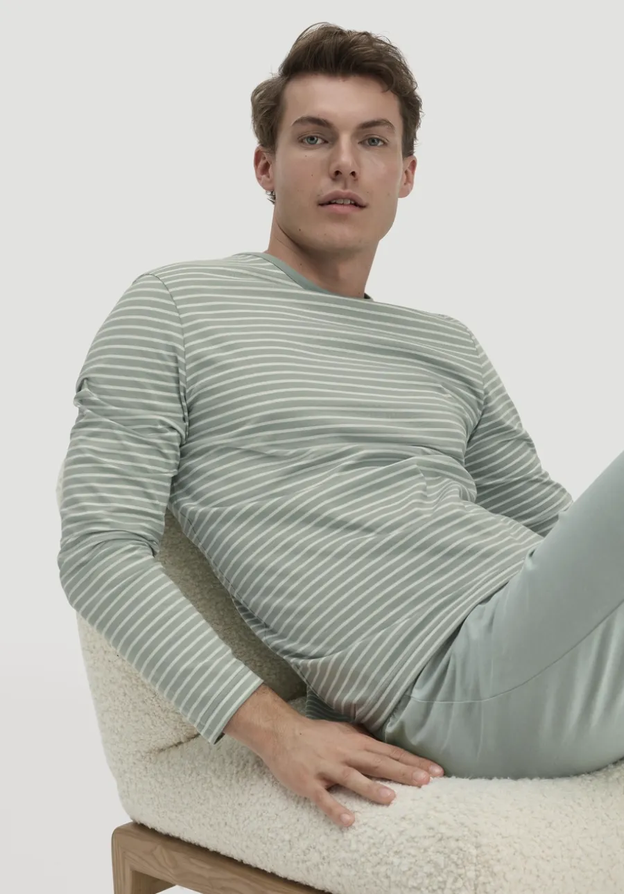 Pyjama PURE COTTON aus reiner Bio-Baumwolle von hessnatur