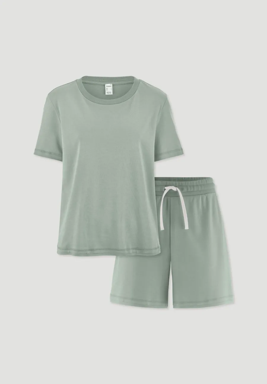 Pyjama PURE NATURE aus reiner Bio-Baumwolle von hessnatur