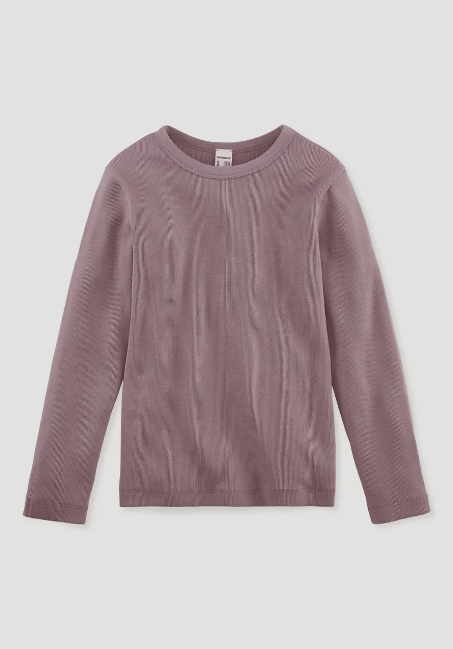 Rib Shirt aus Bio-Baumwolle von hessnatur