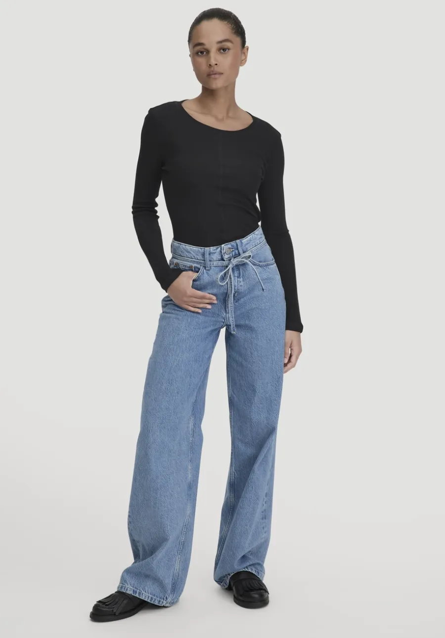 Rib Shirt Slim aus Bio-Merinowolle und TENCEL™ Lyocell von hessnatur