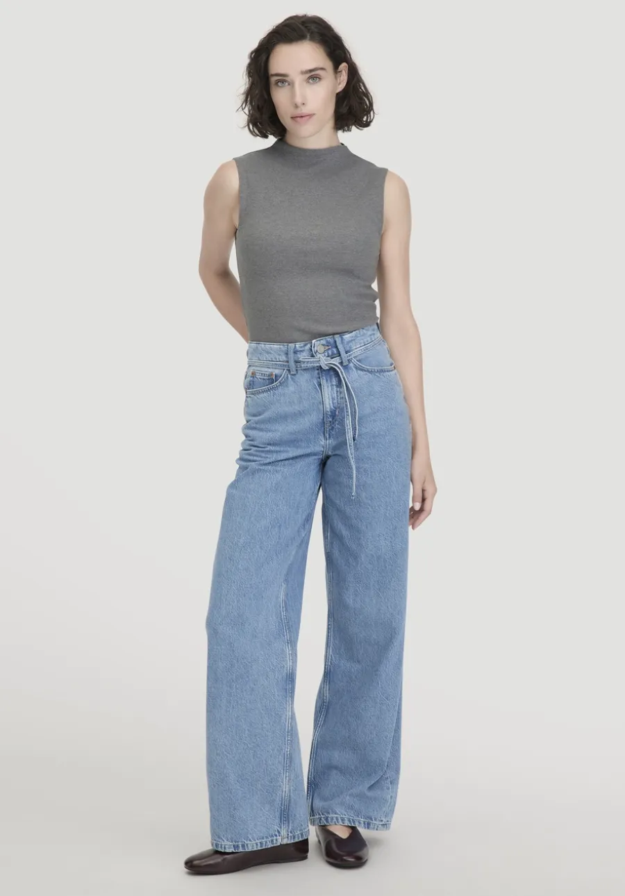 Rib Top Slim aus Bio-Baumwolle von hessnatur