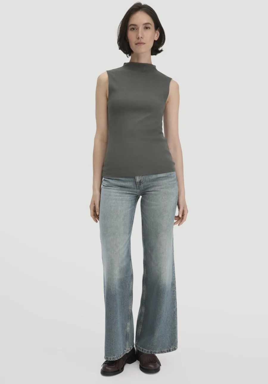 Rib Top Slim aus Bio-Baumwolle von hessnatur