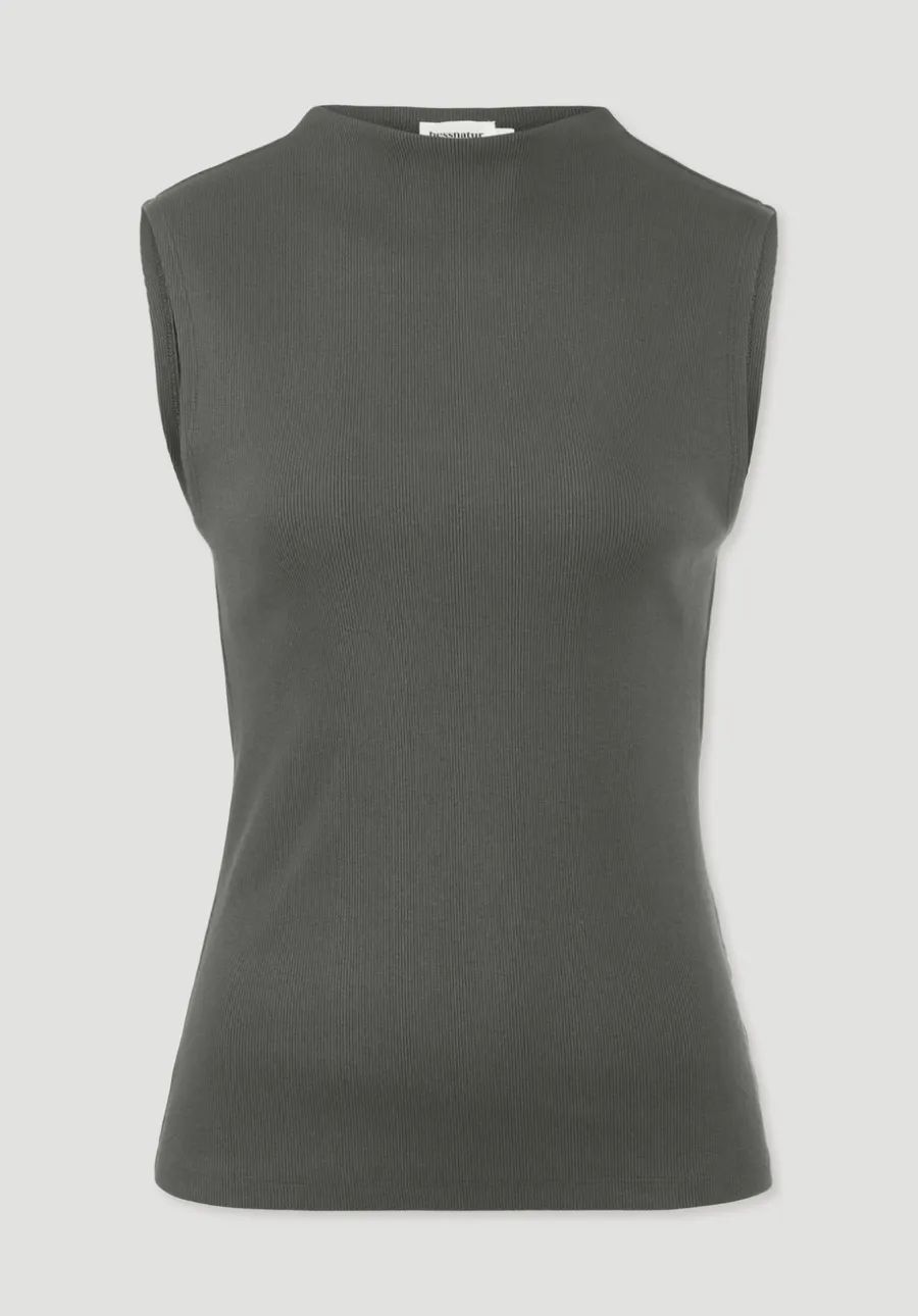 Rib Top Slim aus Bio-Baumwolle von hessnatur
