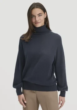 Rollkragen Pullover Relaxed BETTER RECYCLING aus reinem Cashmere von hessnatur