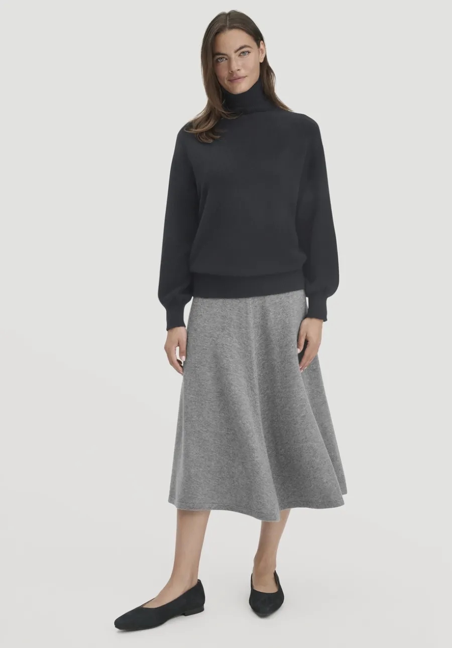 Rollkragen Pullover Relaxed BETTER RECYCLING aus reinem Cashmere von hessnatur