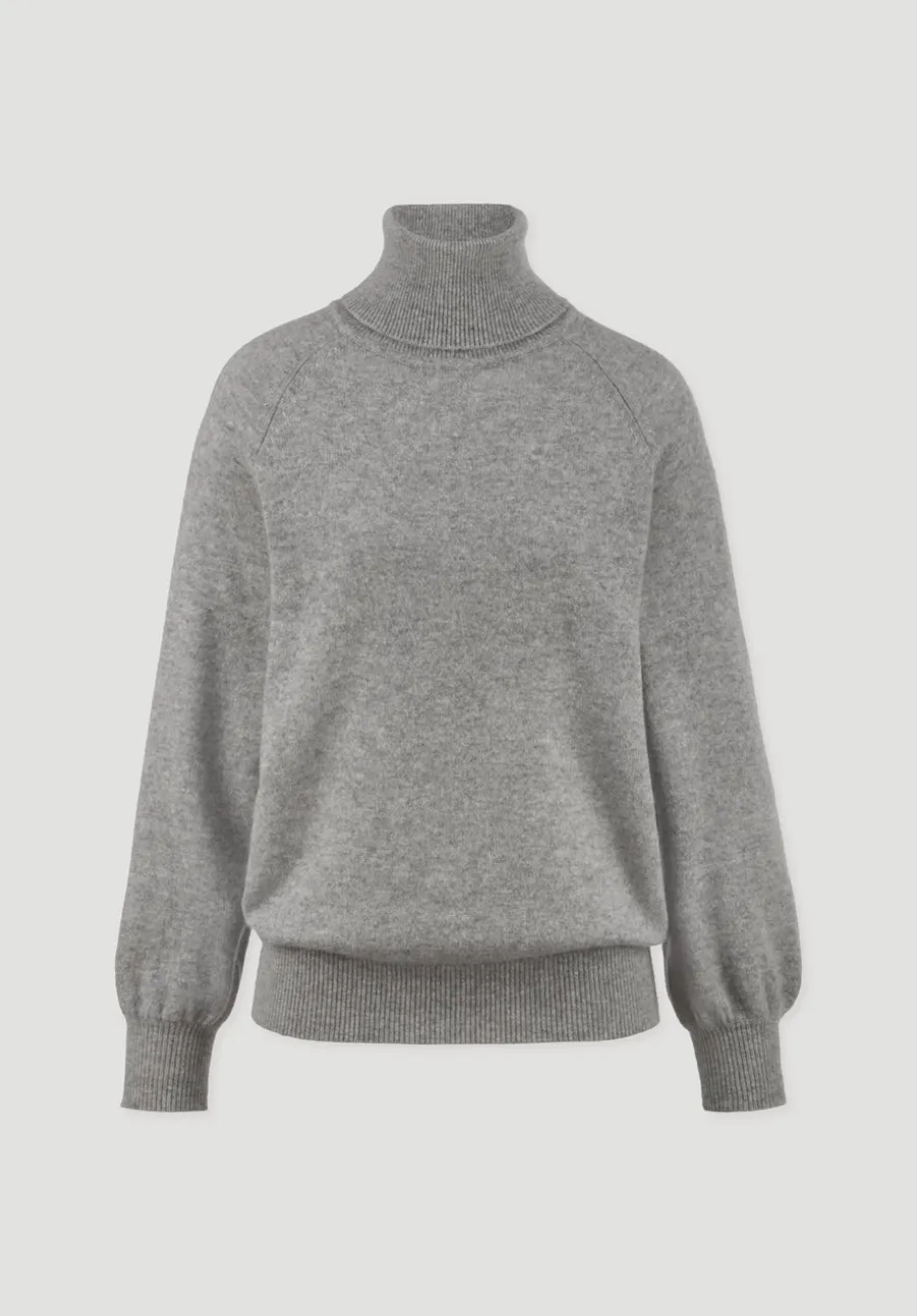 Rollkragen Pullover Relaxed BETTER RECYCLING aus reinem Cashmere von hessnatur
