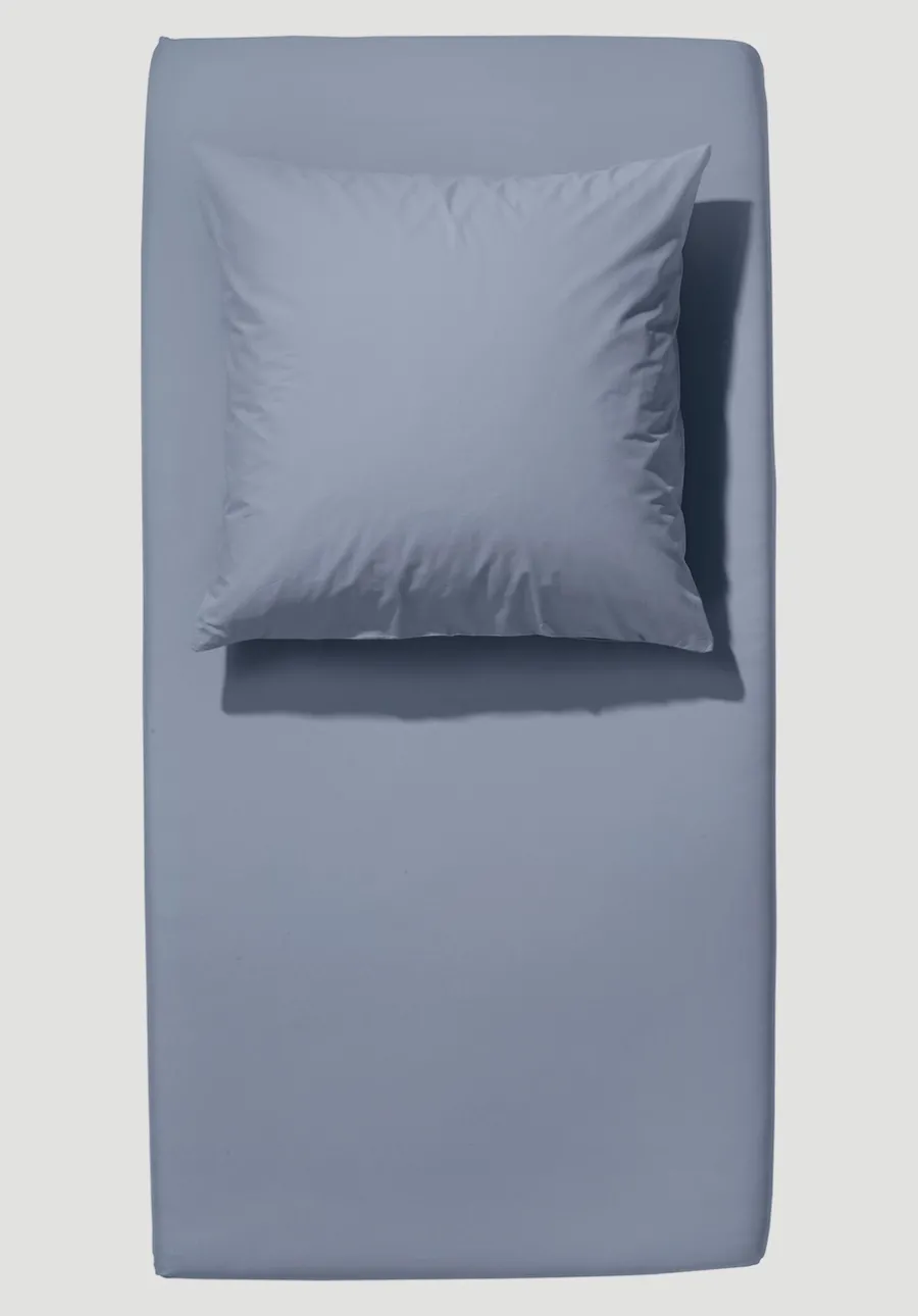 Satin Spannbettlaken aus reiner Bio-Baumwolle von hessnatur