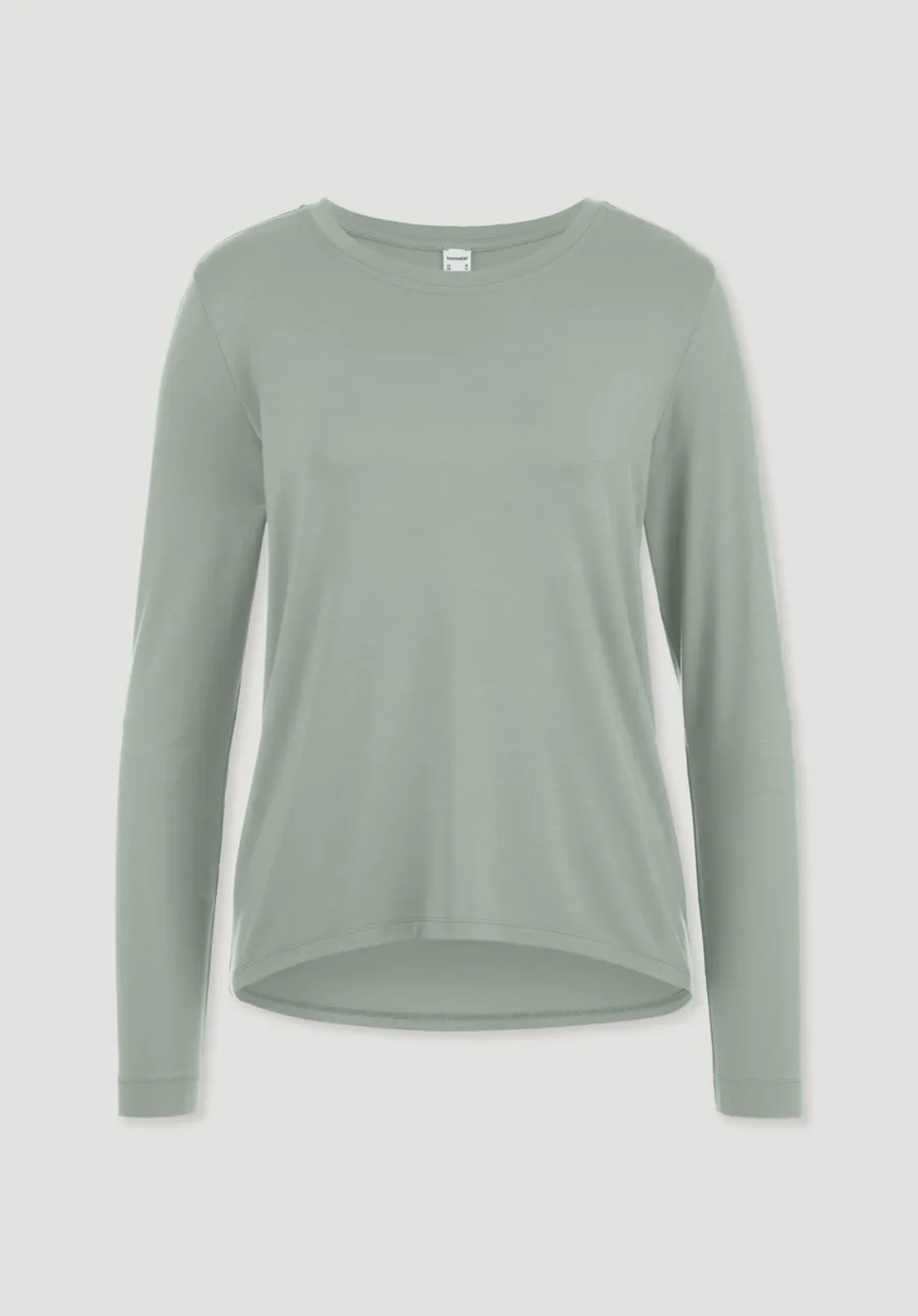 Schlaf Longsleeve PURE FLOW aus TENCEL™ Modal von hessnatur