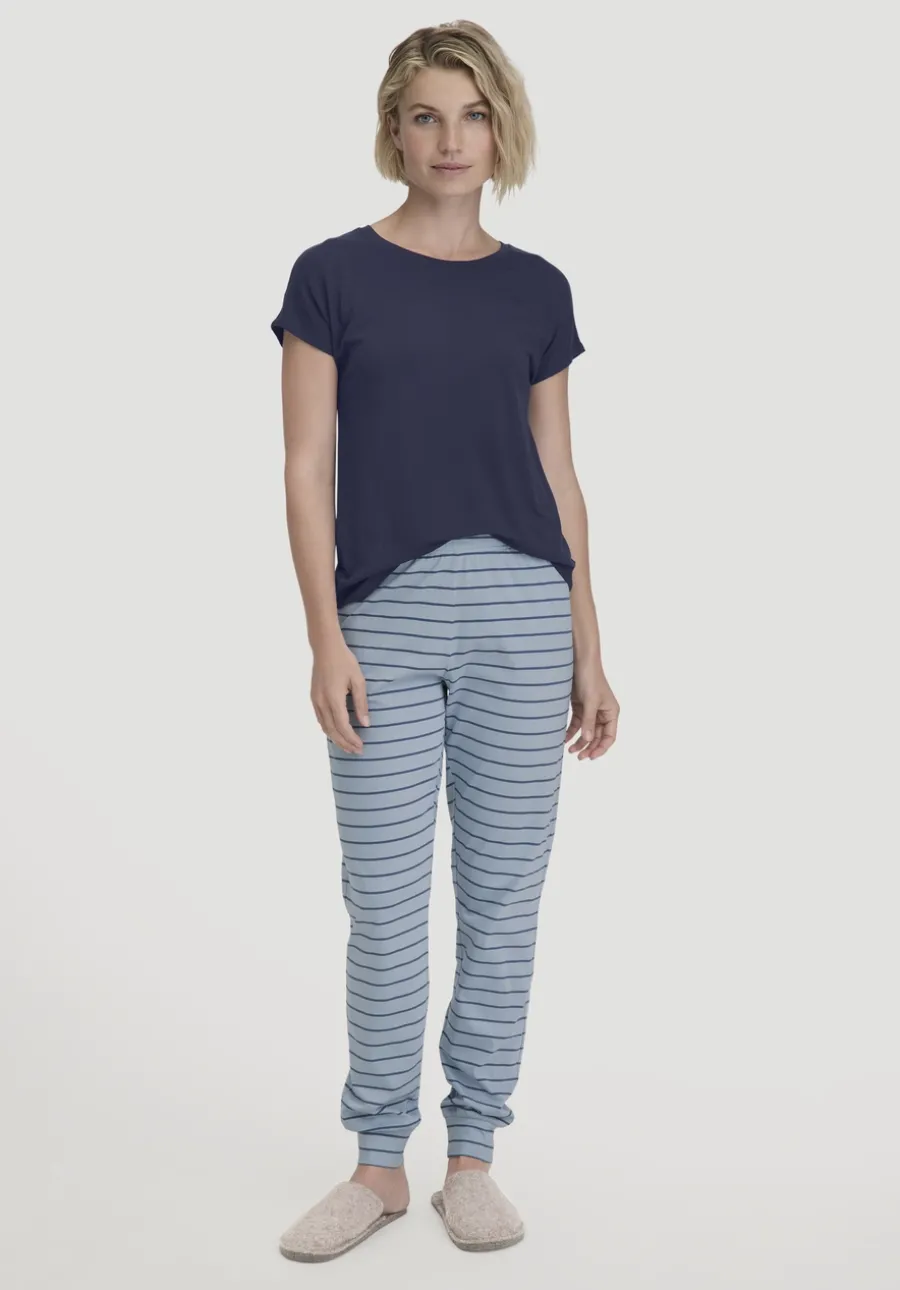 Schlafhose PURE COTTON aus reiner Bio-Baumwolle von hessnatur