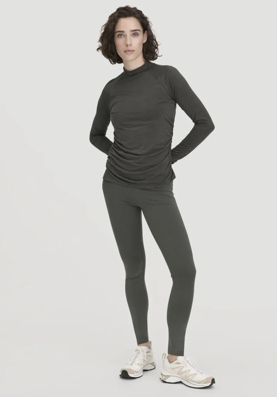 Shirt Langarm Slim ACTIVE FUNCTIONAL aus Bio-Merinowolle und TENCEL™ Lyocell von hessnatur