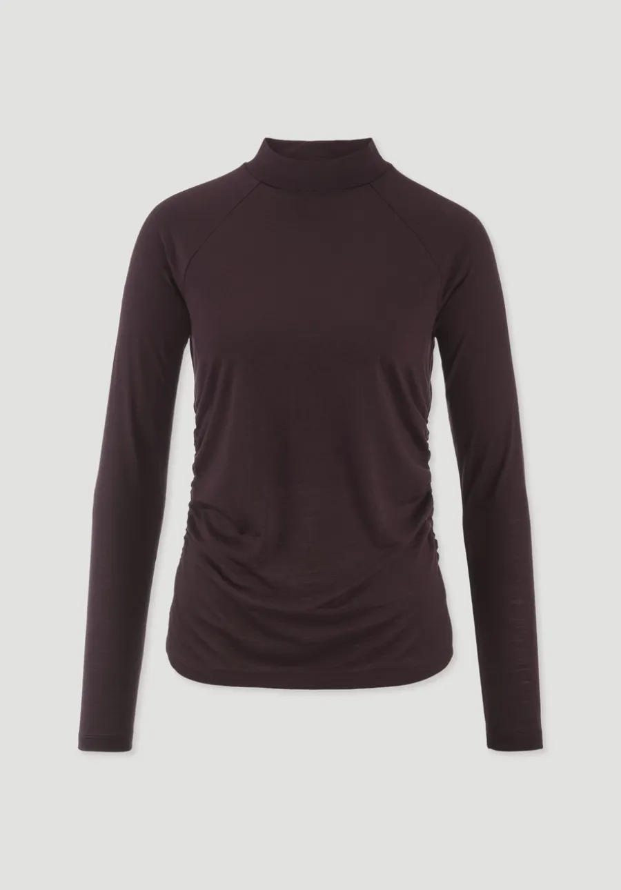 Shirt Langarm Slim ACTIVE FUNCTIONAL aus Bio-Merinowolle und TENCEL™ Lyocell von hessnatur