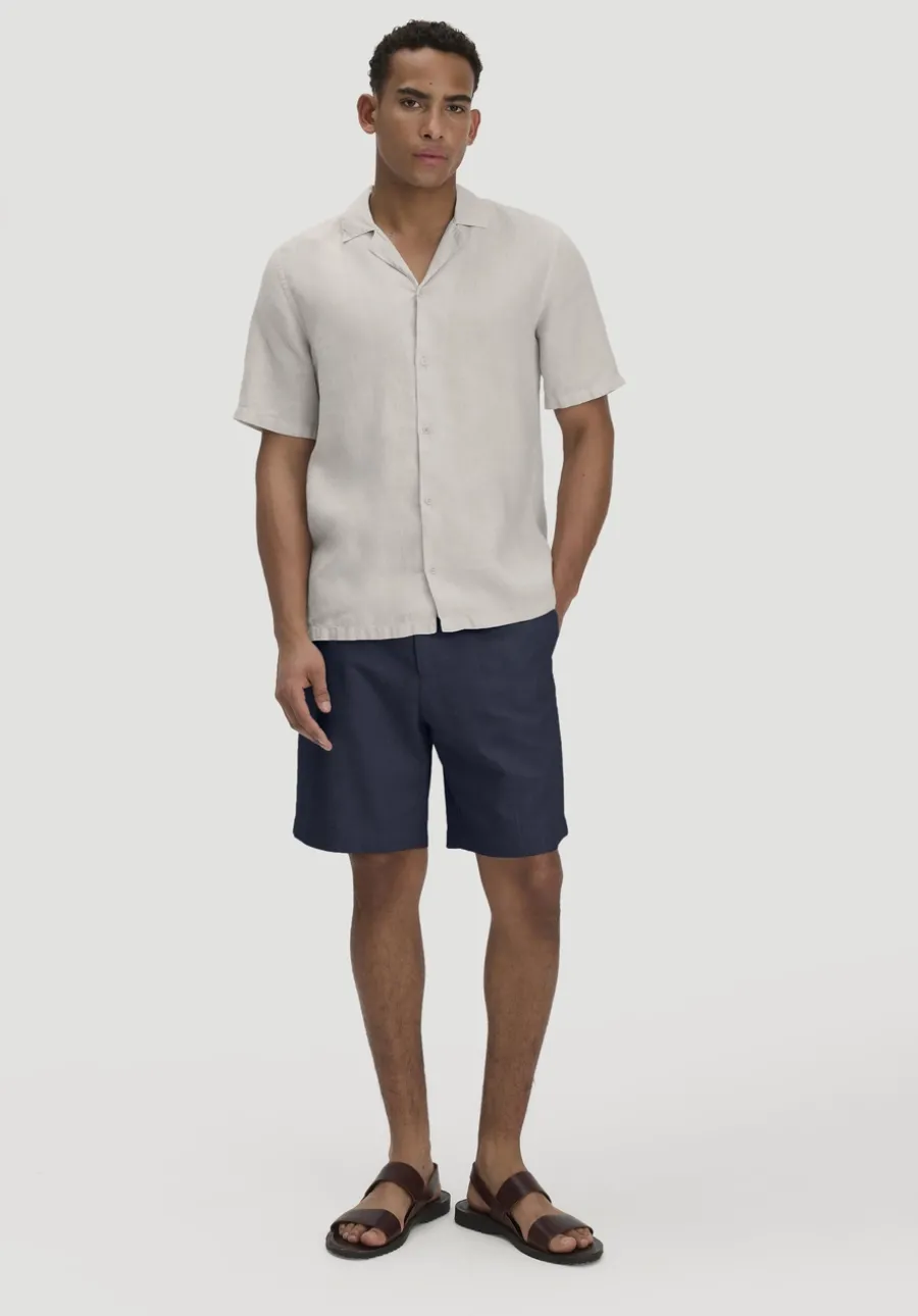 Shorts ENEA Relaxed aus Bio-Baumwolle mit Leinen von hessnatur